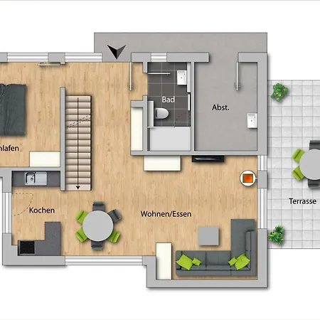 Diplomatenviertel Hygge Hus Casa vacanze Loddin